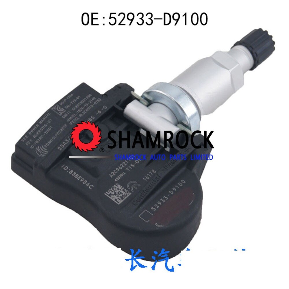 Tpms Bandenspanning Sensor Oem 52933-D9100 52933-D4100 52933-F2000 Voor Ggenesis G90 Hhyundai Elantra I30 Ioniq Kona Kkia Niro: 1pcs