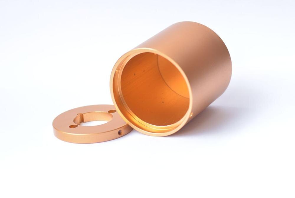 1pcs full aluminum potentiometer cover potentiometer shield shell silver and gold