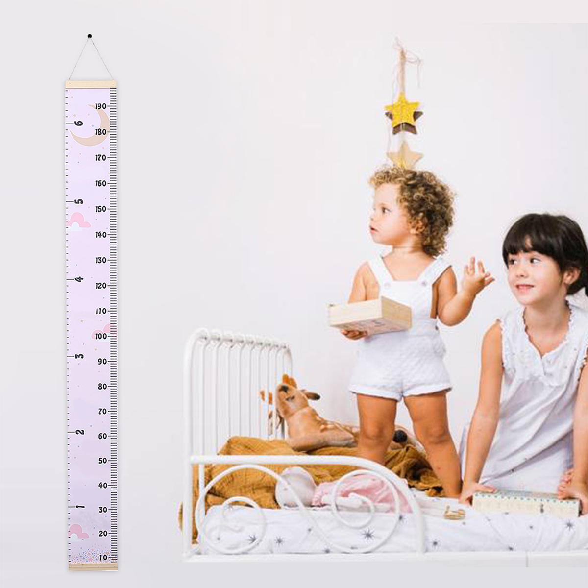 Wall Hanging Baby boy room Height Chart Height Measure Ruler Child Kids Growth Chart Home Decoration for Girls Boys