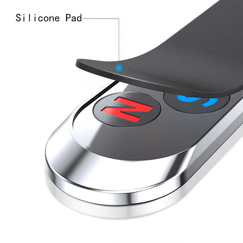 Universal Magnetic Car Phone Holder Stand Strong Car Mount For Cell Phones Car Accessories Interior With Metal Pads