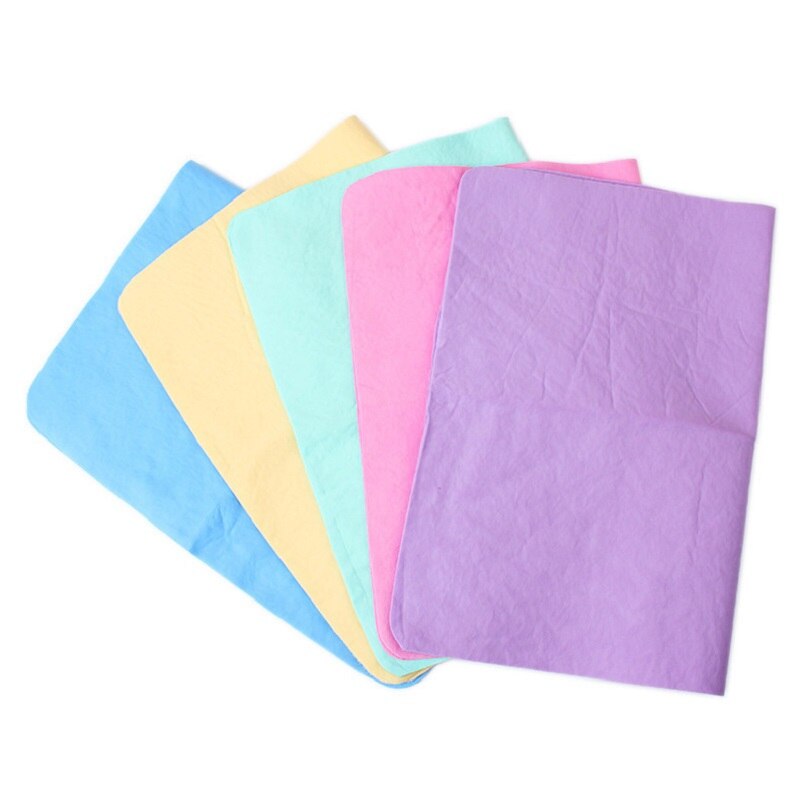 Imitation Deerskin Rapid Water Absorption Pet Dog Cat Bath Towel Soft Cleaning Wipe Magic Hair Dry PVA Chamois Car Washing Towel