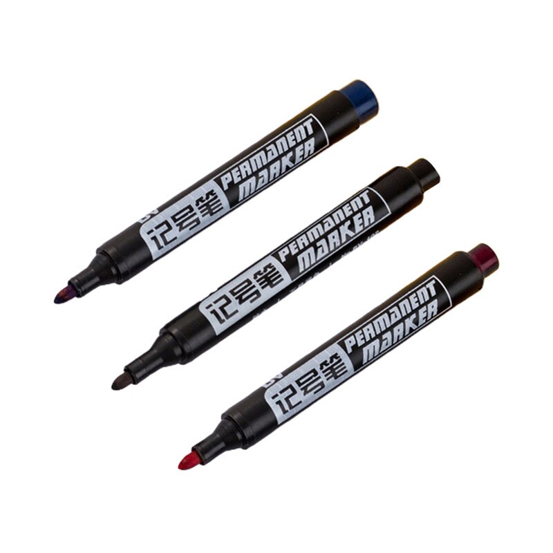 Marqueurs étanches à l&#39;huile, 10 pièces, à base de croquis, stylos de dessin, fournitures artistiques, stylo de peinture de styliste, outils d&#39;écriture