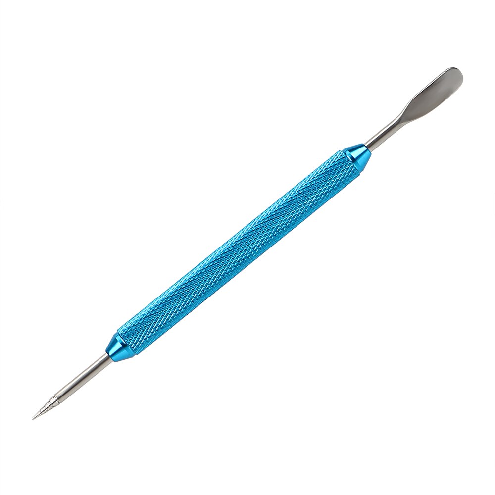 1pc barista tools roestvrijstalen koffiesjablonen latte schuimspatel 1pc koffieservies diy koffiekunstnaald  ok 1061