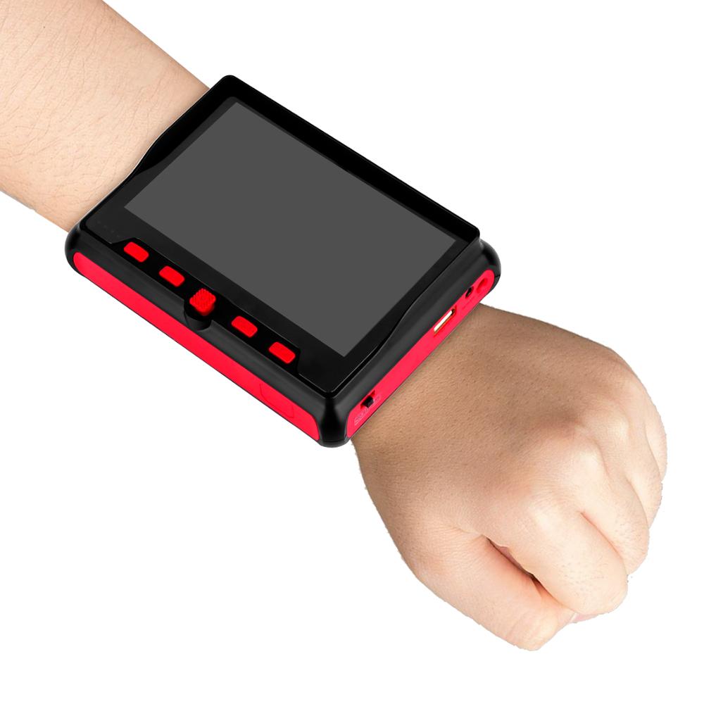 4.3 Inch CCTV Tester Monito 5MP Portable Camera Tester AHD CVBS Tester UTC OSD Control 12V Power Output