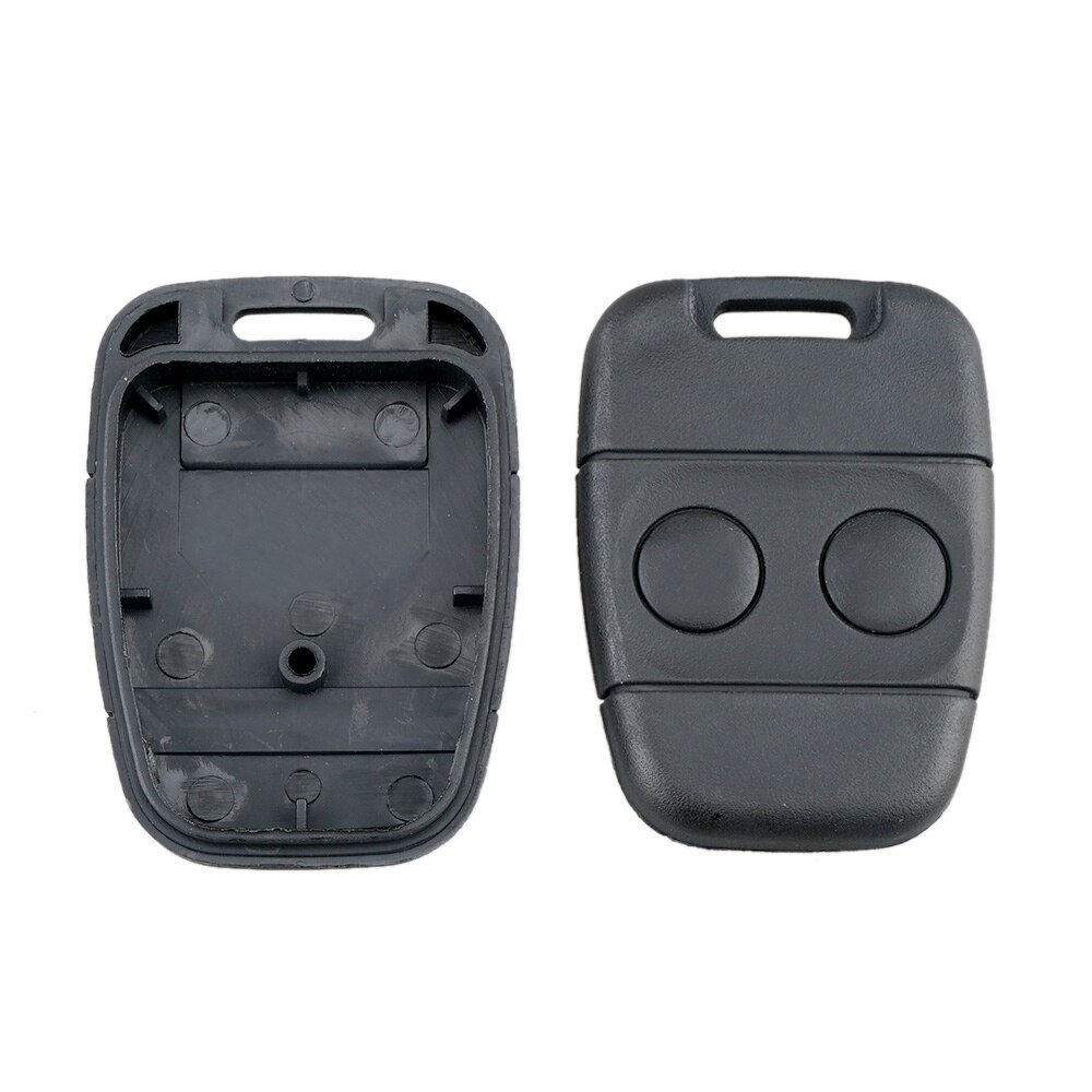 2 Buttons Universal Plastic Black Fob Replacement Car Key Shell Suitaable for Land Rover Discovery 1 / Freelander C50 Auto