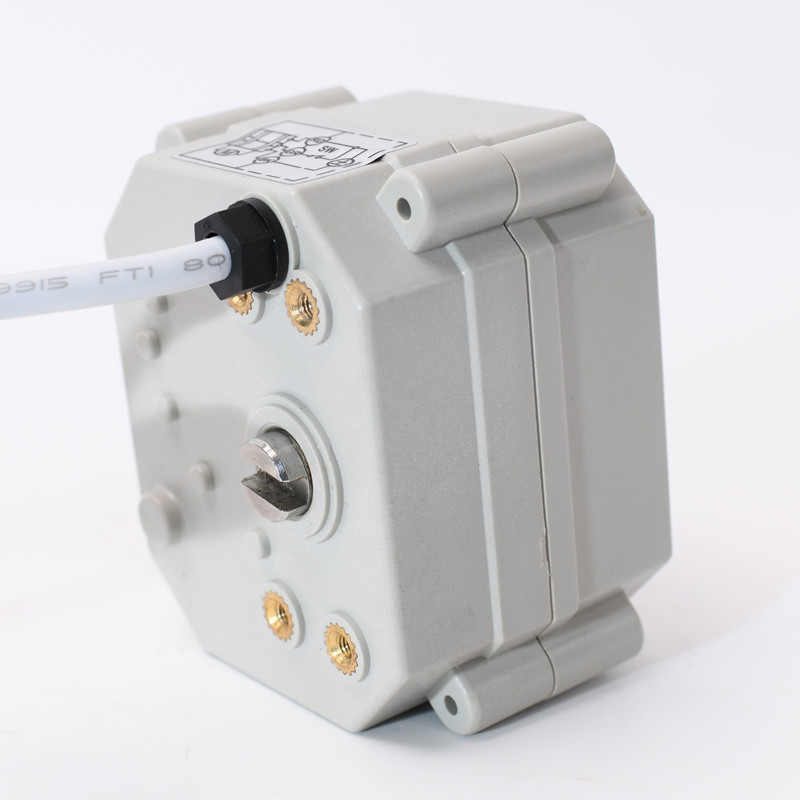 Elektrisk aktuator til motoriserede ventiler, 9-24 vac/dc kondensator, automatisk retur, fejlsikker med manuel overstyring