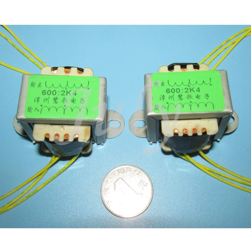 600: 2K4 Transformator Z11 Iron Core Productie Single-Ended/Uitgebalanceerd Om Single-Ended/Evenwichtige Conversie