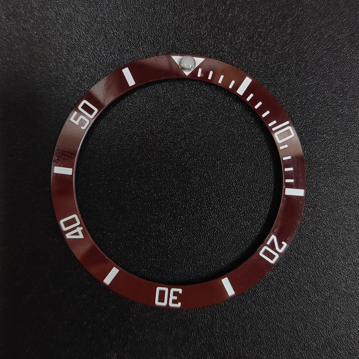 38*30.8mm Sloping Luminous Ceramic Bezel Insert Divers Replacement of watch accessories parts: No.13