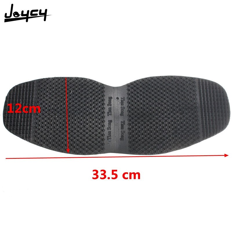 Men DIY Stick On Soles Shoe Repair Pad Black Rubber Anti-slip Shoe Pad Camping Hiking Insoles