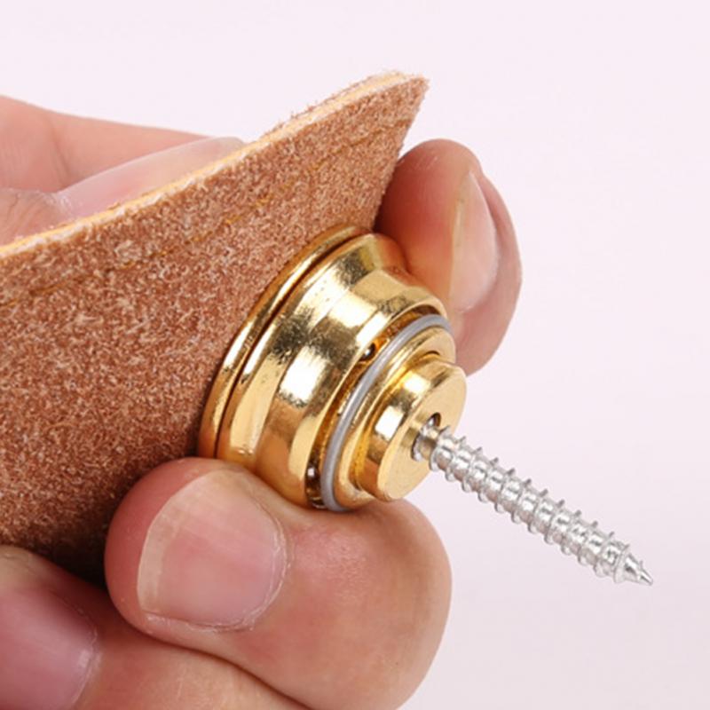 Gitaarband Knop Lock Straplocks Gitaar Gesp Skidproof Akoestische Elektrische Bas Strap