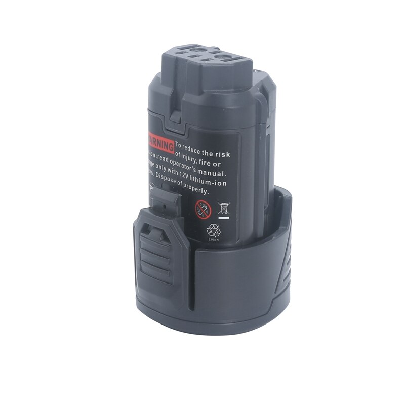 Batterie li-lon Rechargeable 12V 1.5Ah L1215 pour AEG Ridgid L1215 BS12C,BS12C2,BSS12C L1215P L1215R