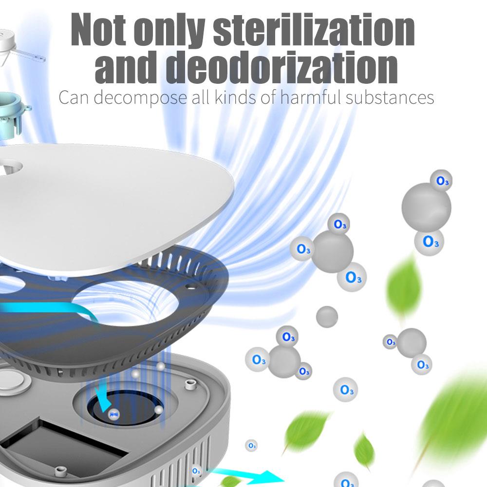 Ozon desinfektion maskine køleskab skab lille ozon generator hospital 1500 mah nyttig eliminere lugt