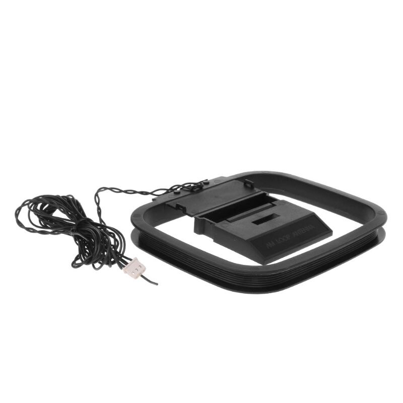 Dlenp-antena de bucle FM AM para receptor, miniconector estéreo Sony de 3 pines para sistemas de receptor AV Sharp Chaine, 1 unidad