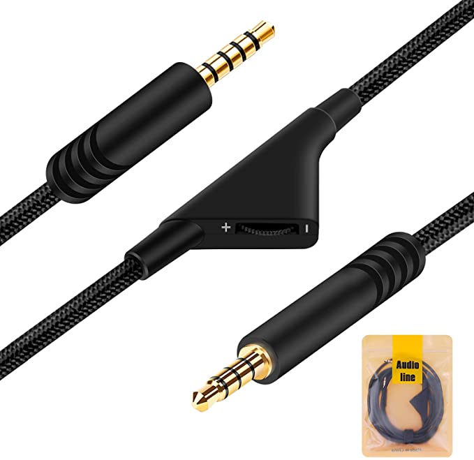 Ersatz Für Astro A10 A40 A30-2M Volumen Kontrolle Kabel Mit Inline Volumen Kontrolle Funktion Spiel Headset Audio- Aux Kabel