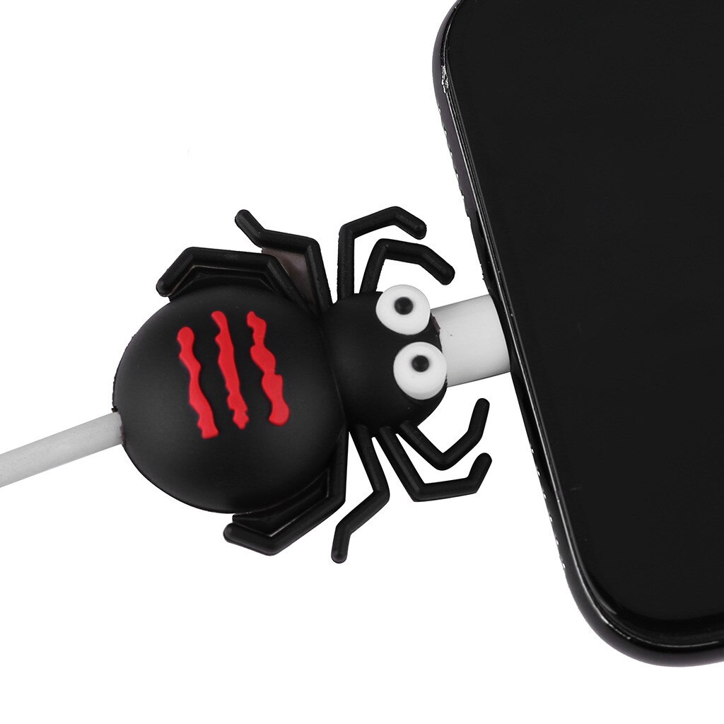 Mnycxen Kabel Linie Beißen für Iphone schnur Tier Zubehör Schützt Niedlich Schutz Kabel Tier Beißen Kabel Wickler Veranstalter z70: C