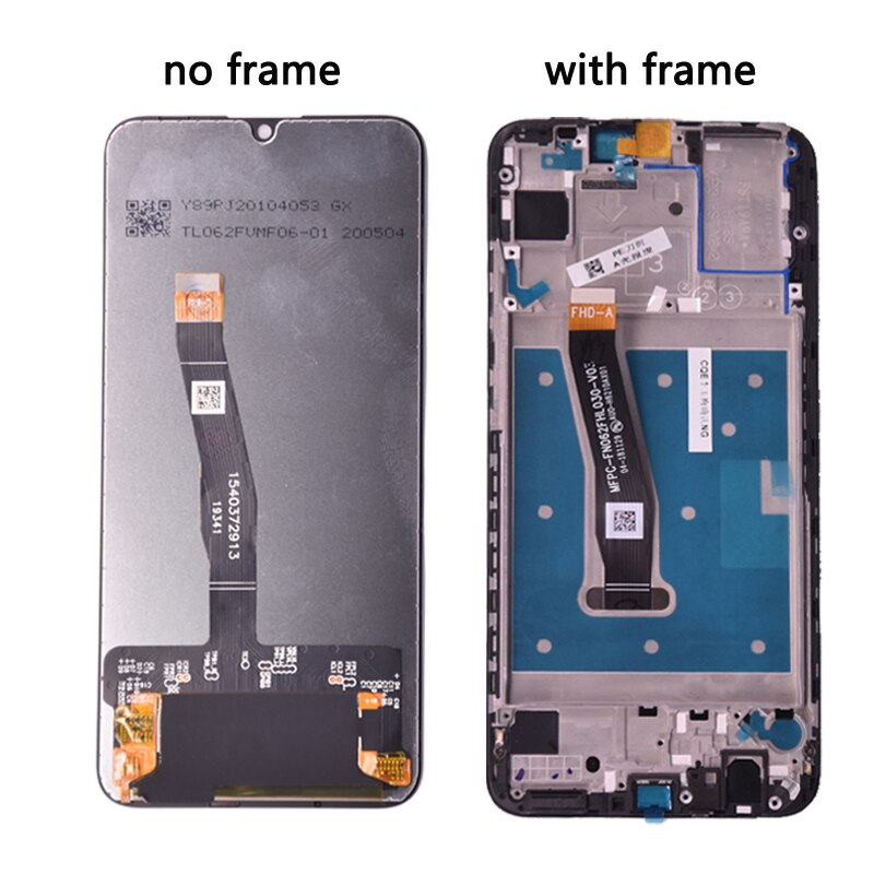 Pantalla LCD para Huawei P Smart , montaje de digitalizador con pantalla táctil con Marco, pieza de reparación para P smart