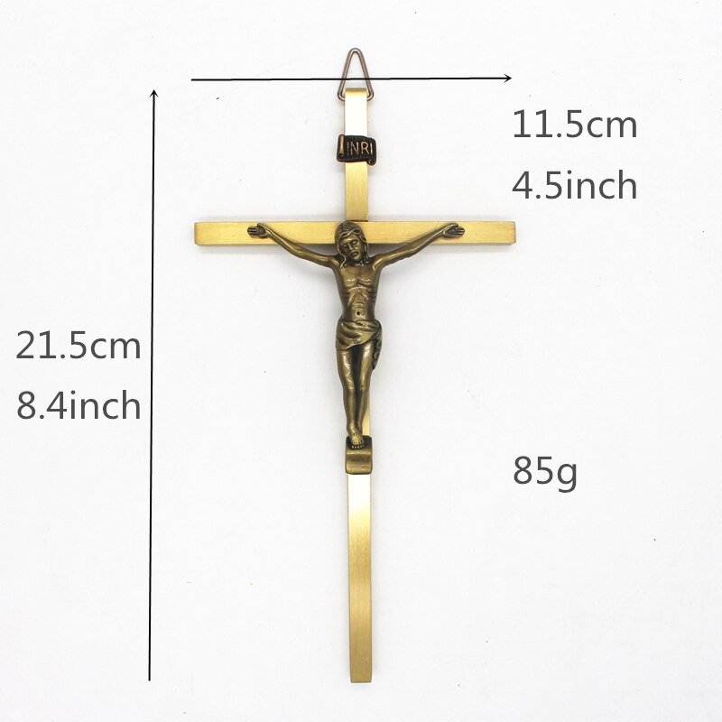 Kirkekors jesus katolsk kristen kristus korss veggdekor hjem ornament cristo romersk katolisisme