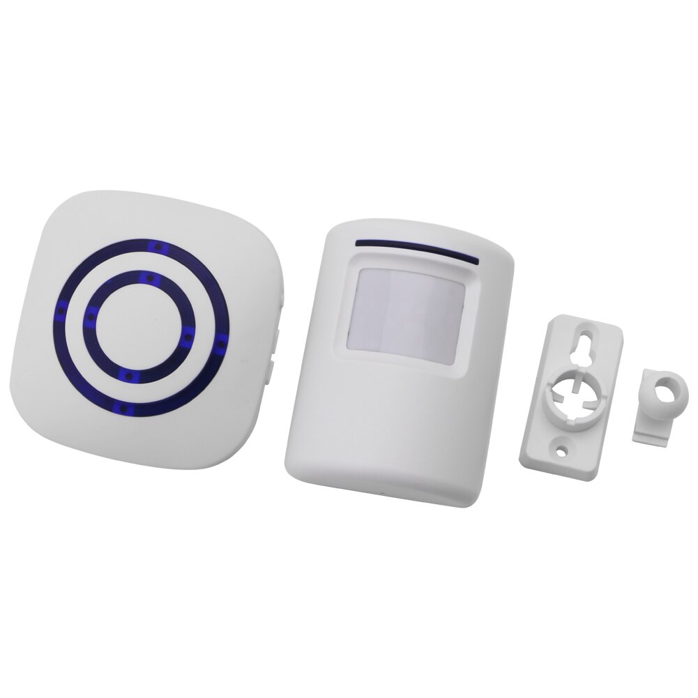 Wireless Infrared Motion Sensor Door Security Bell Alarm Chime EU/US Plug