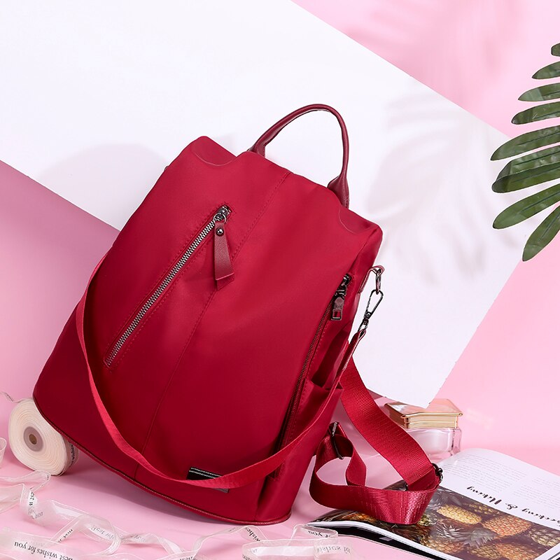 Novo multifuncional mochila feminina à prova dwaterproof água oxford bagpack feminino anti roubo mochila para meninas 2019 sac a dos