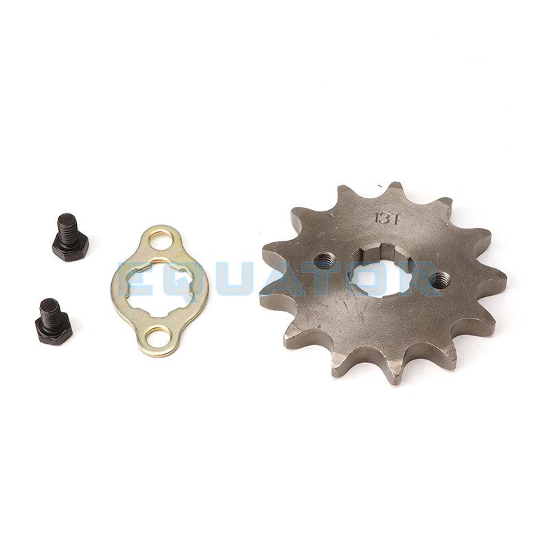 530 Ketting 20Mm 10 11 12 13 14 15 16 17 18 19 20 21 Tanden Voor Motor Tandwielen voor 200 250cc Dirt Bike Atv Quad Buggy Motor: 13T