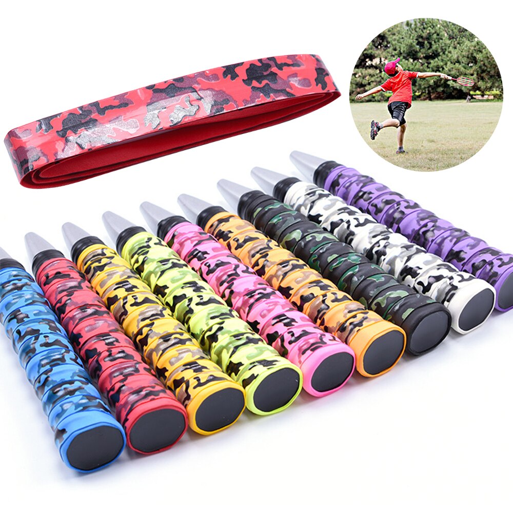Breathable Anti-slip Badminton Racket Overgrips Tape Sport Over Tennis Grip Sweat Band Grips Sweatband