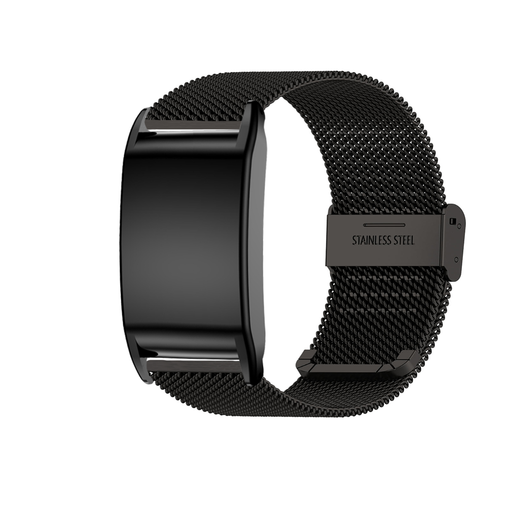 Justerbart Metal Fitness Armbånd med Urkasse Udskiftning Tracker Rem Beskytter Sport Armbånd til Whoop 4.0: Sort gul