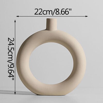 Bloemstuk Desktop Nordic Stijl Licht Luxe Kleine Keramische Vazen Decoratie Ornamenten Home Decoratie Accessoires: I