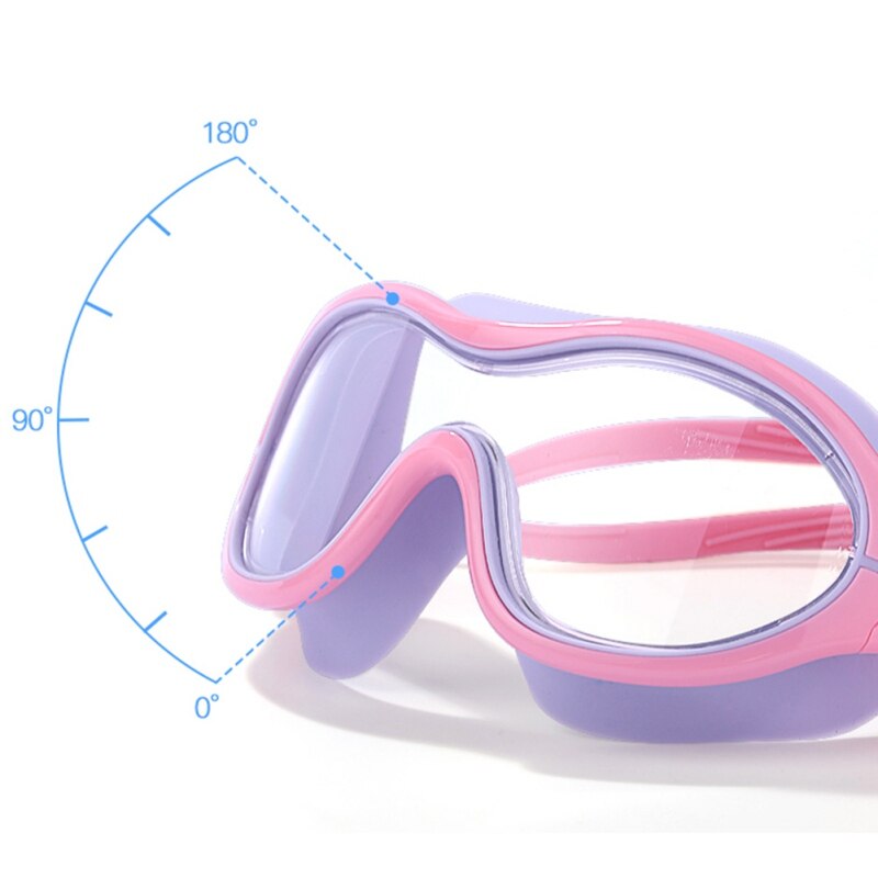 Lunettes de natation pour adultes, étanches, en silicone souple, antibuée, anti-uv, pour hommes et femmes