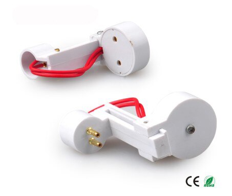 10 stücke T5 zu T8 CFL LED Leuchtstoffröhre Adapter G5 zu G13 rohr Basis konverter Ersetzen T5 mit T8 CFL LED Rohr 5Paare