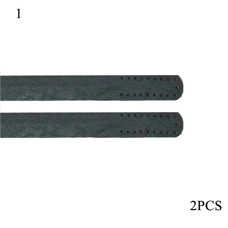 1 par kvinder læder pung rem pu erstatning skulder rem til taske gør det selv syrem taske tilbehør håndtaske rem