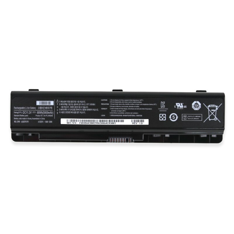 Original Laptop Battery for Samsung P200 P210 P230 P400 200B 400B 600B NP200B AA-PBAN6AB AA-PLAN6AB AA-PLAN9AB 48Wh 66Wh 100Wh