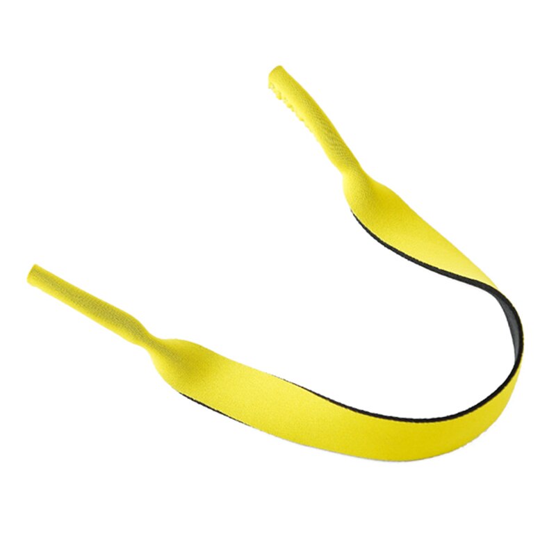 Brillen Houder Band Premium Zachte Neopreen Bril Anti Slip Strap Stretchy Neck Cord Sport Zonnebril Retainer Voor Mannen Wome: Yellow