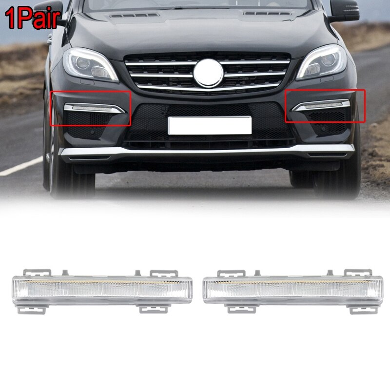 1 Stck LED DRL Tagfahrlicht Lampe für Mercedes Benz W166 ML-Klasse ML500 X204 ML350 12-15 A2049065401