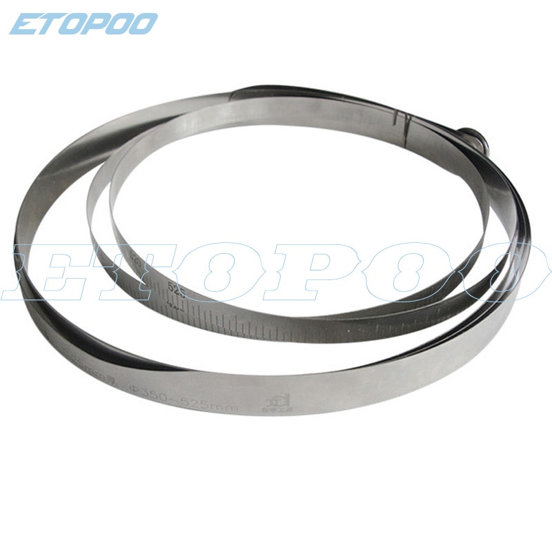 50-300mm Stainless Steel Outside Diameter Tape/PI TAPE/Periphery Measuring gauge/Direct Diameter Reading