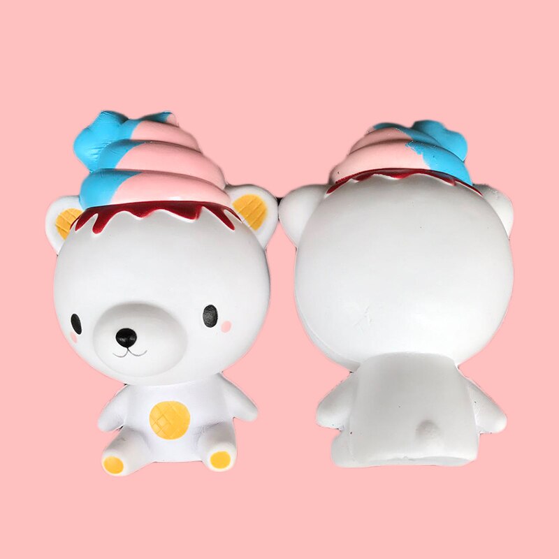 1Stck quetschen sterben eis bär Squishy Eis Bär Langsam steigend