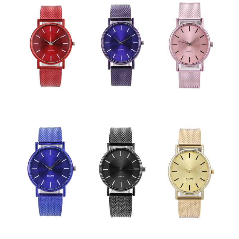 Horloge Vrouw Dames Quartz Horloge High-End Blauw Glas Leven Waterdichte Distinguis Horloges Vrouwen Horloge