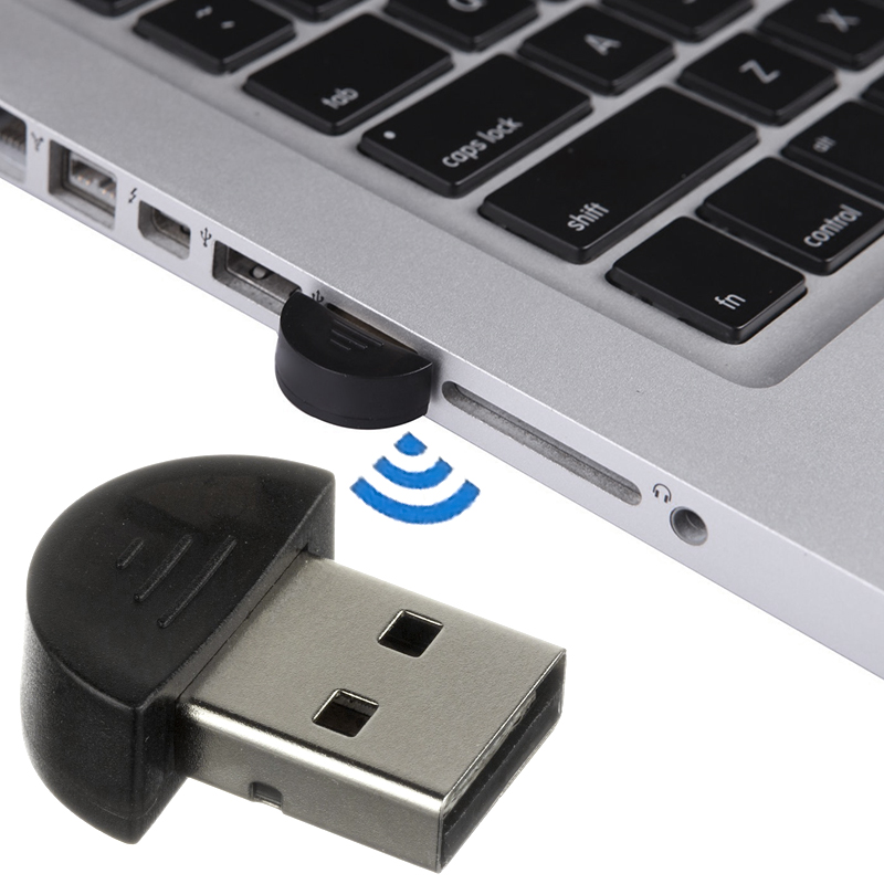 Mini USB Bluetooth 2.0 Wireless Adapter Bluetooth 0-100m USB 3Mbps Compliance Black V Dongle