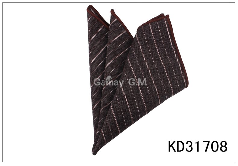Suits Pocket Square For Men Business Chest Towel Hanky Gentlemen Hankies Classic Plaid Mens Handkerchief: KD31708
