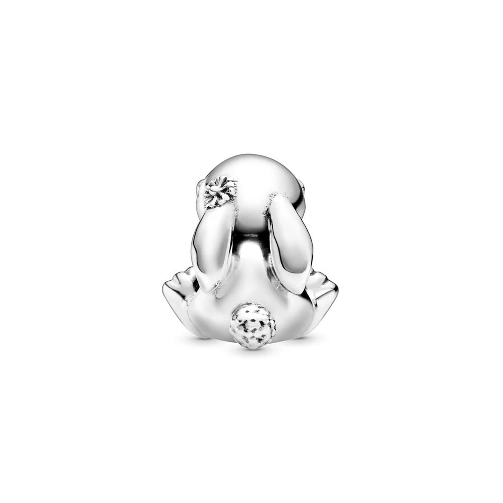 Lindo conejo mascota Nini Charm Bead Fit Pan pulseras DIY mujer joyería