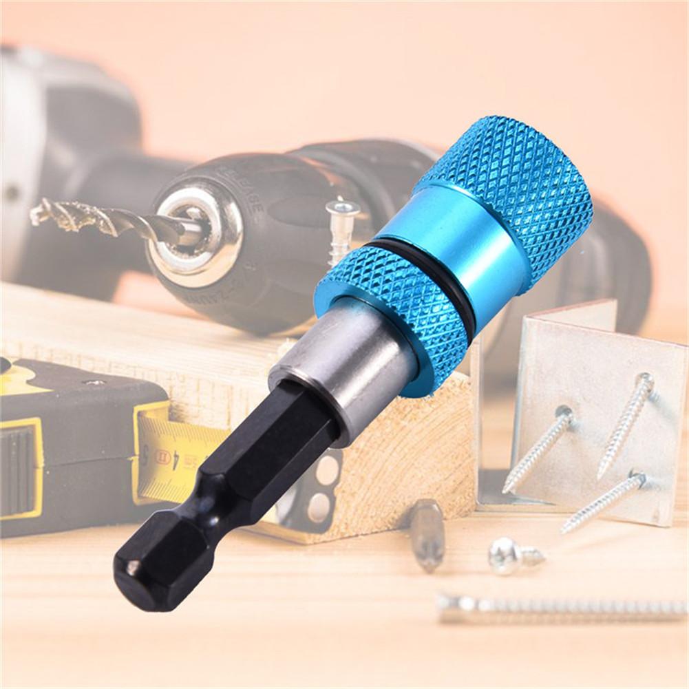 1PC Hex Shank Magnetic Drywall Screw Bit Holder Drill Screw Tool 60mm 1/4" Shank Quick Release Handle Screwdriver Bit