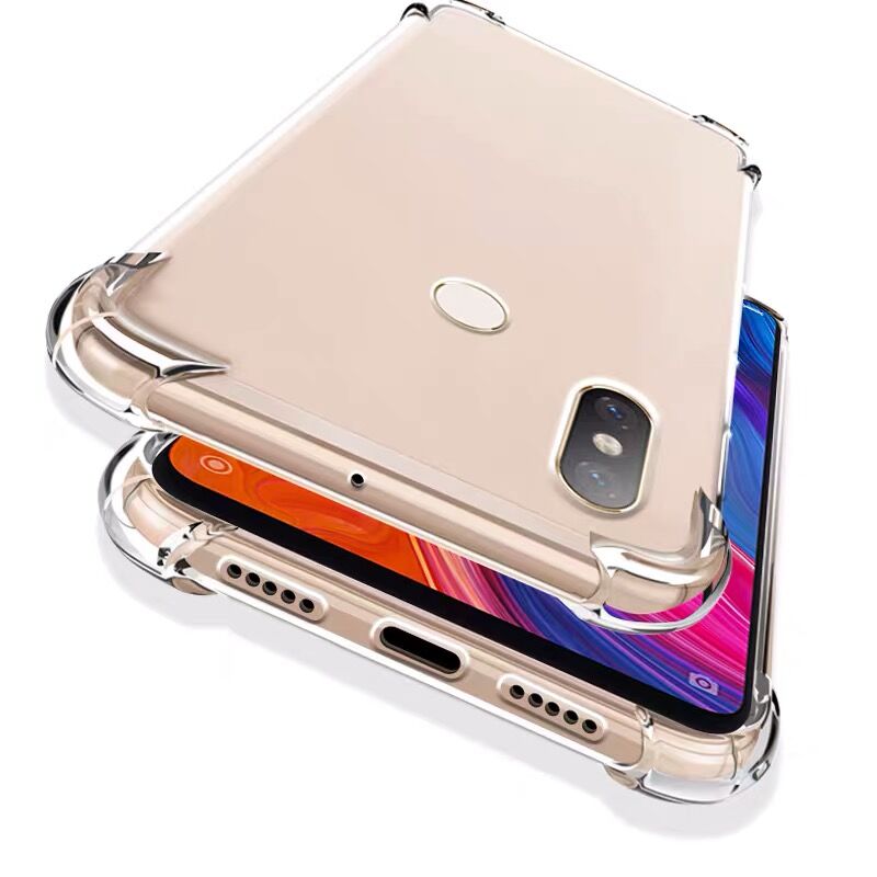 Luxury Silicone Soft Case Para Xiaomi Mi A1 A2 A3 Transparente Clear Case Para Mi 9 9T 8 Se lite Caso À Prova de Choque Para Max 2 6 3 Pro