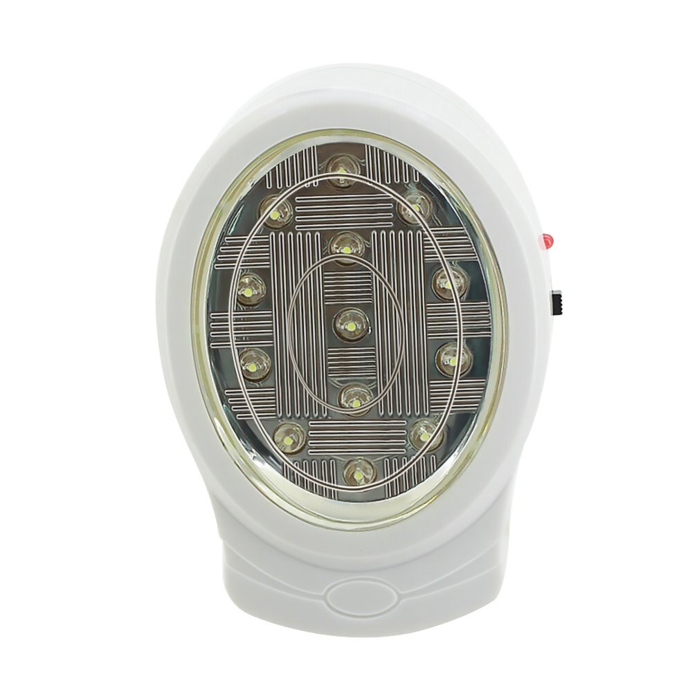 2W 13 LED Rechargeable Home Emergency Light Automatic Power Failure Outage Lamp Bulb Night Light 110-240V US Plug