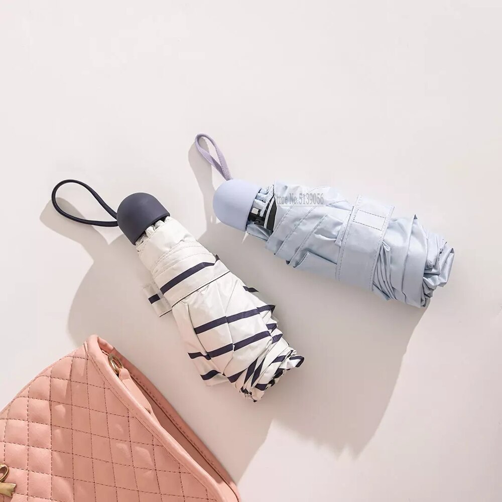 Xiaomi mijia konggu soligt paraply icke-automatisk femvikt belysning paraply män kvinnor anti-uv bärbart strandparasoll