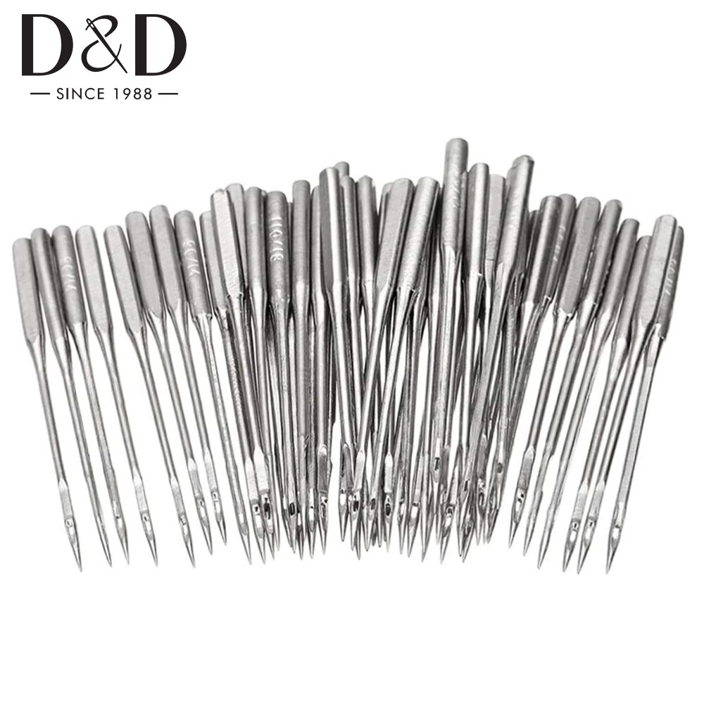 10pcs/Lot Home Sewing Machine Needles Universal Sizes 75/11 80/12 90/14 100/16 110/18 Domestic Sewing Machine Needles