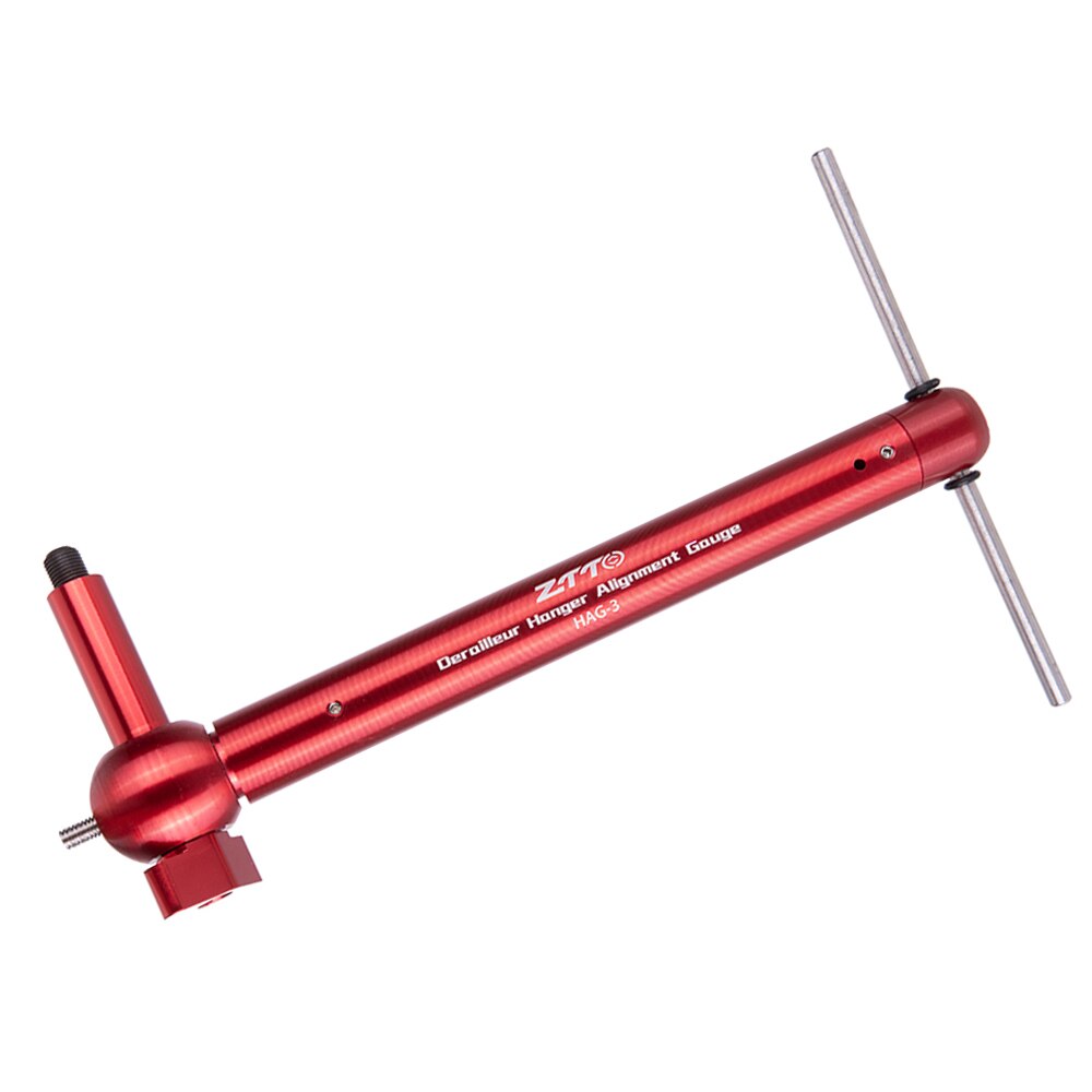 ZTTO Derailleur Hanger Alignment Gauge HAG-3 Bicycle Tool Measure Straighten MTB Dropout Road Bike Repair Tools: Red