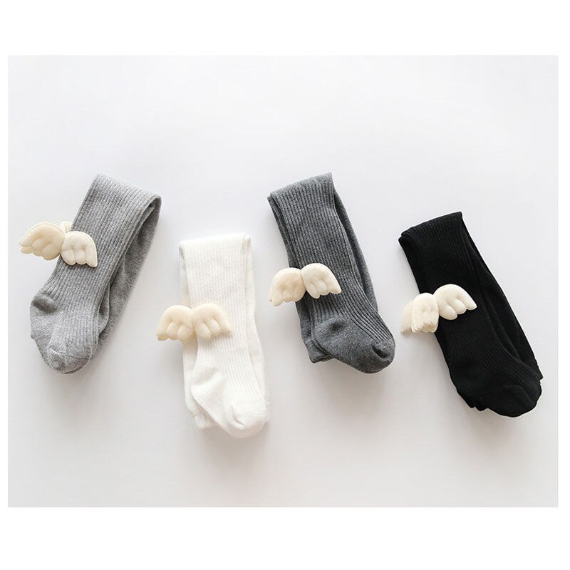 Baby Mädchen Warme Kniehohe Strumpfhosen Nette Engel Schaukeln Prinzessin Strumpfhosen Winter Strumpfhosen