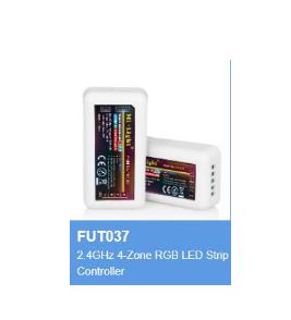 MiLight FUT035 FUT036 FUT037 FUT038 FUT039 2.4G RF Draadloze enkele kleur dimmer CCT RGB RGBW RGB + CCT led strip controller: FUT037 RGB