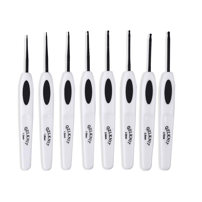 16pcs/set Knitting Tools Sweater Needles Stainless Steel Hand Sewing Set Color Sweater Knit Crochet Sewing hand-knit DIY: Style 03