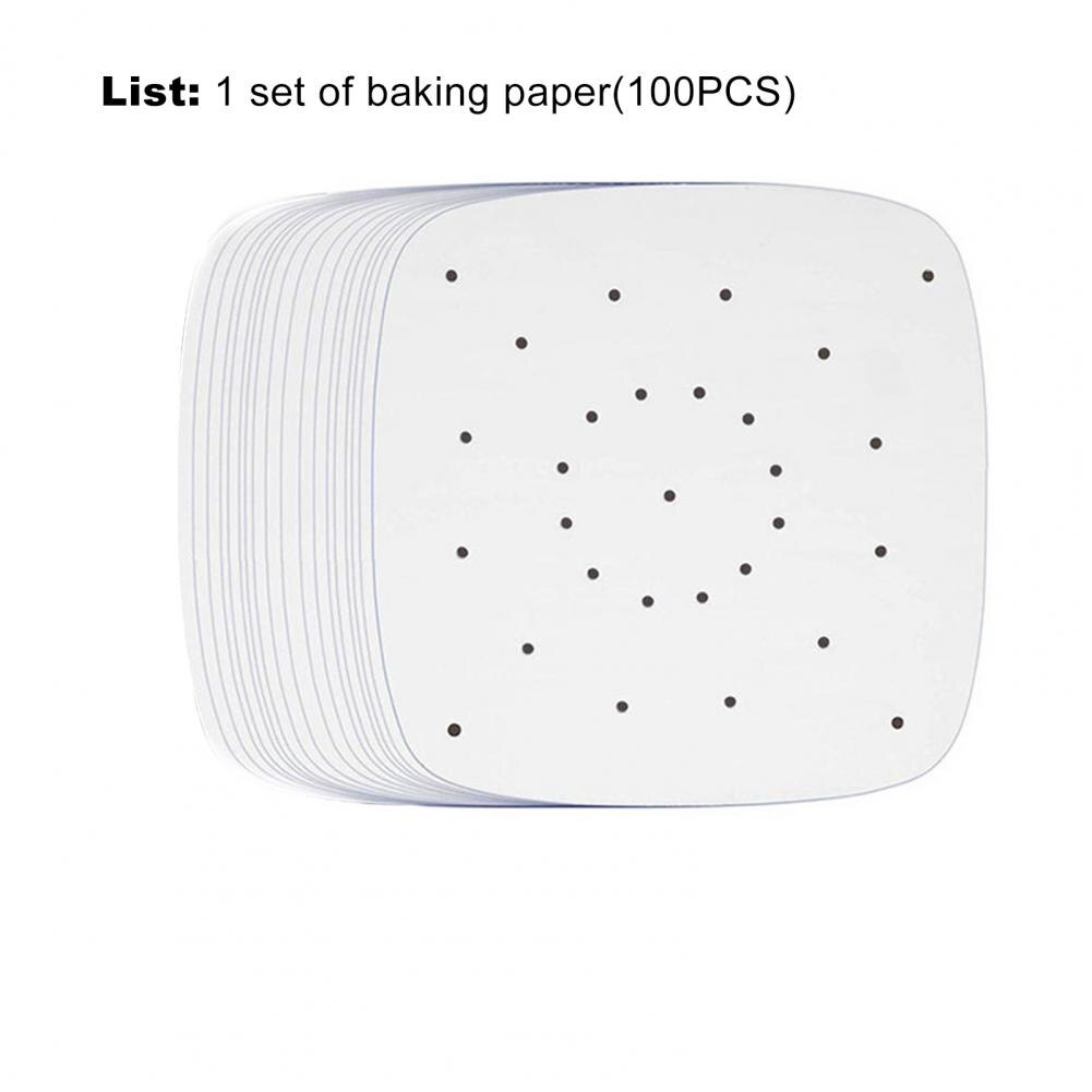 100 pièces/sac Absorbant L'huile Papiers multi-usages Anti-adhésif Facile à Utiliser Léger Portable En Bambou Revêtement Plaquettes pour la Cuisine