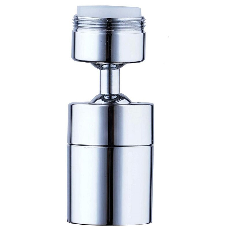 ! 80 Graden Swivel Kraan Beluchter, Grote Hoek Draaien Wastafel Kraan Beluchter, Dual Functie Keukenkraan Beluchter: Default Title